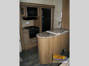 Cruiser Stryker Travel Trailer Toy Hauler Kitchen