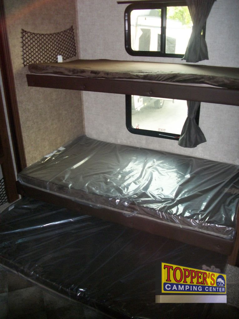 The Forest River Sandpiper 365saqb, 5th Wheel With Bunk Beds