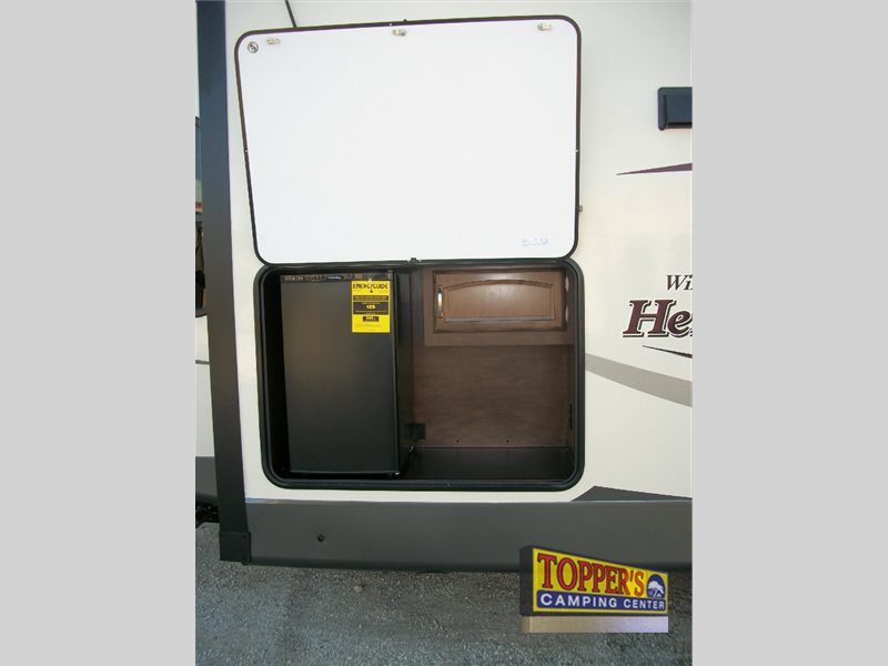 Forest River Wildwood Heritage Glen Fifth Wheel Outdoor Fridge