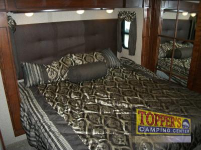 Forest River Vengeance 38L12 Touring Edition Fifth Wheel Toy Hauler Bedroom