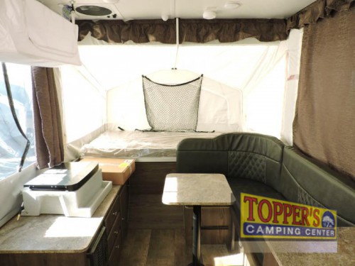 Forest River Rockwood 1640 Tent Camper Interior