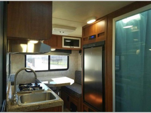 Travel Lite Falcon Travel Trailer Interior