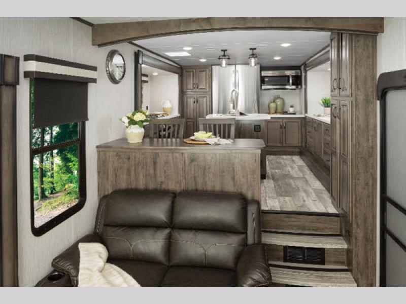 sandpiper front living room rv