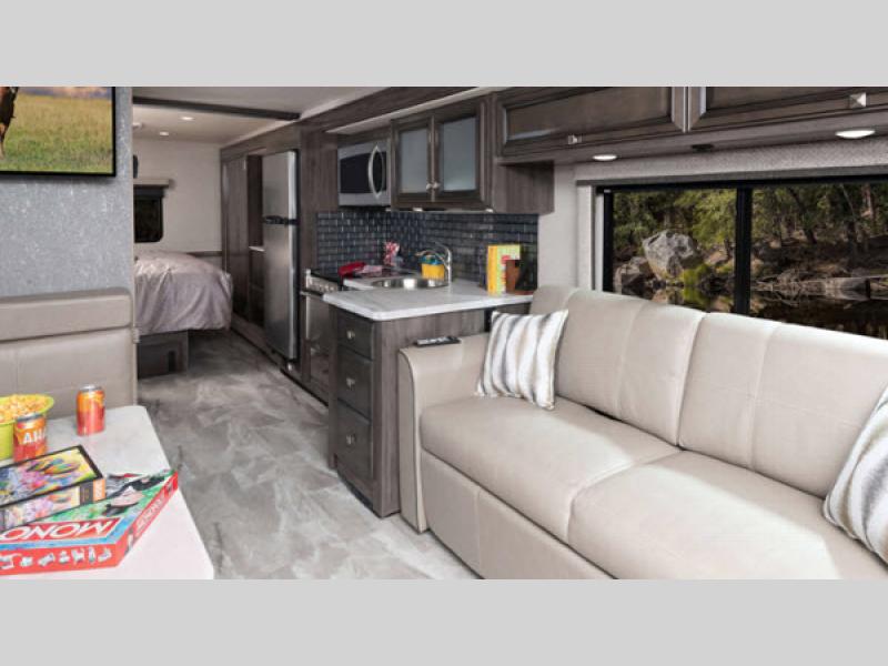 living room admiral motorhome